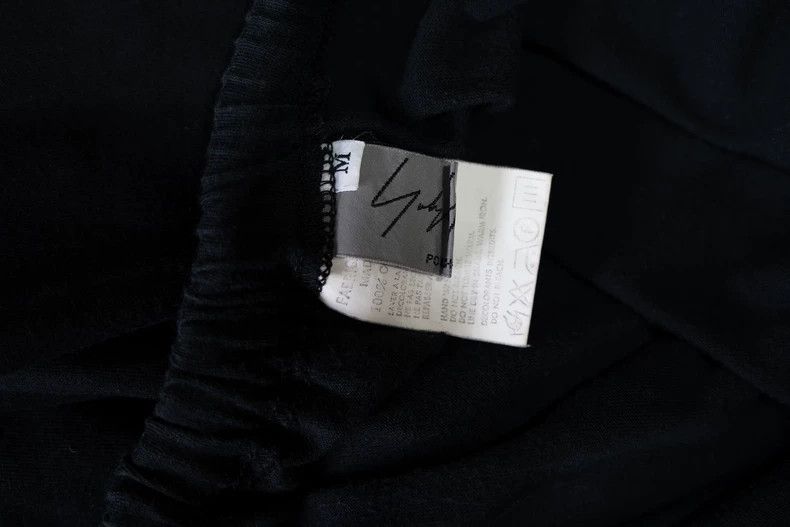Yohji Yamamoto Yohji Yamamoto Cotton Drawstring Pants Size US 27 - 4 Thumbnail