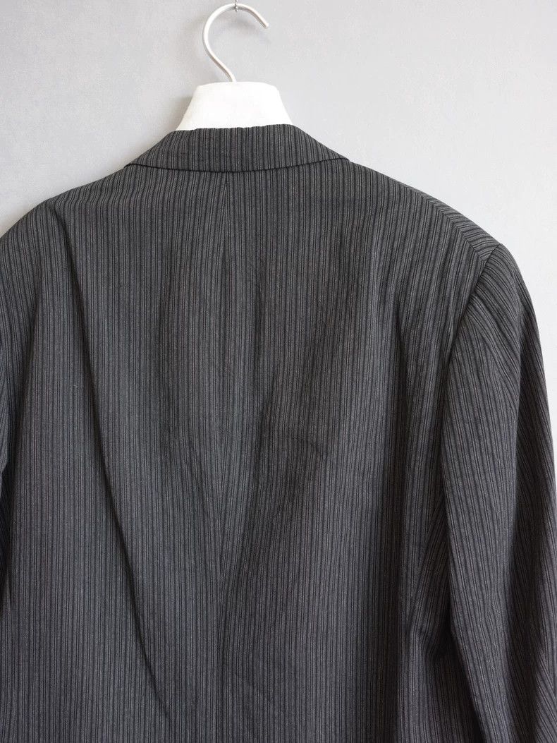 Yohji Yamamoto Yohji Yamamoto Striped Blended Jacket Size US S / EU 44-46 / 1 - 3 Thumbnail