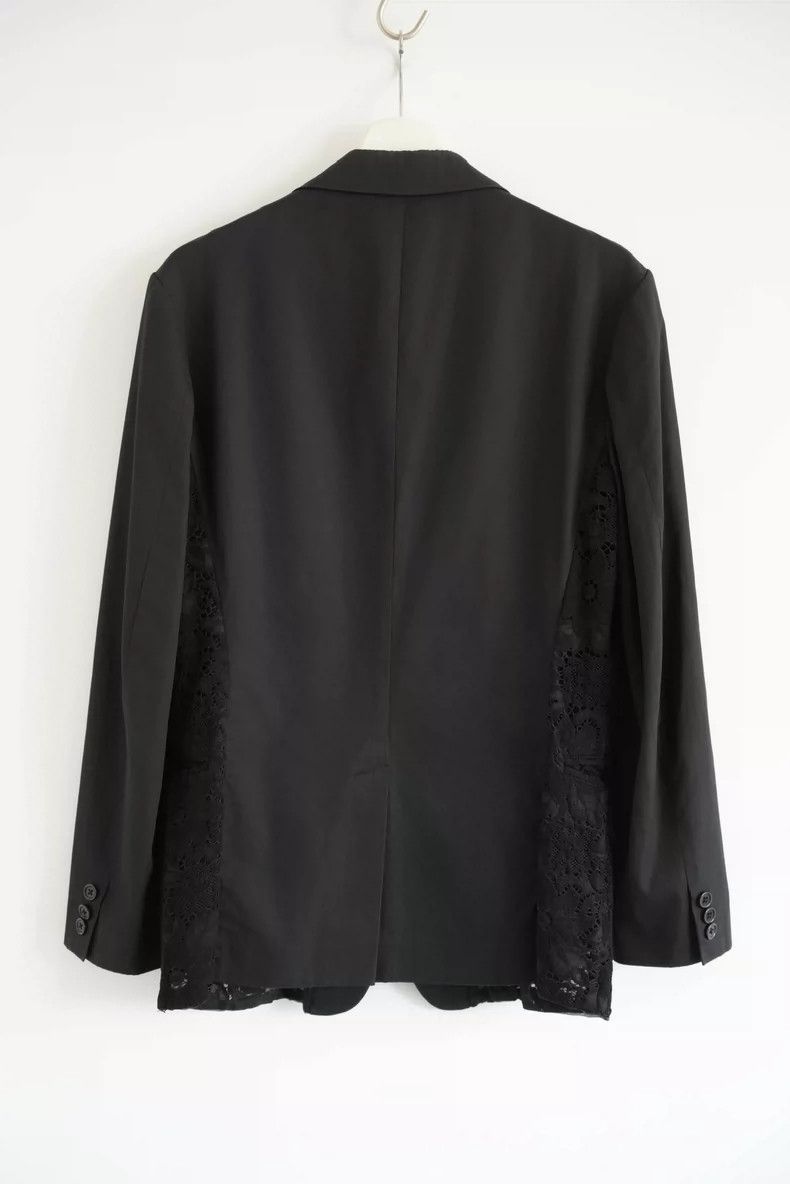 Yohji Yamamoto Yohji Yamamoto Lace Front Blazer Jacket Size US S / EU 44-46 / 1 - 2 Thumbnail
