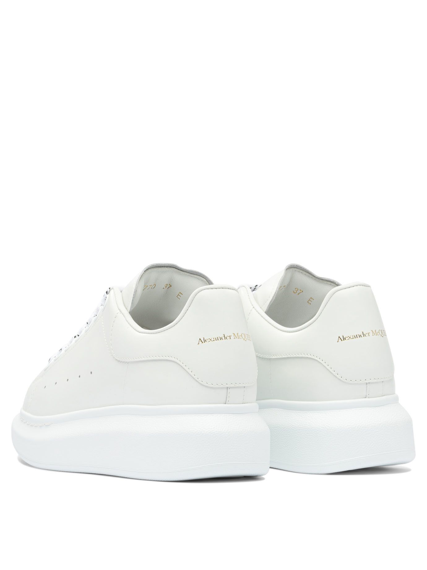 Alexander McQueen Leather Upper And Rubber Sole Sneaker Size US 8.5 / IT 38.5 - 4 Thumbnail