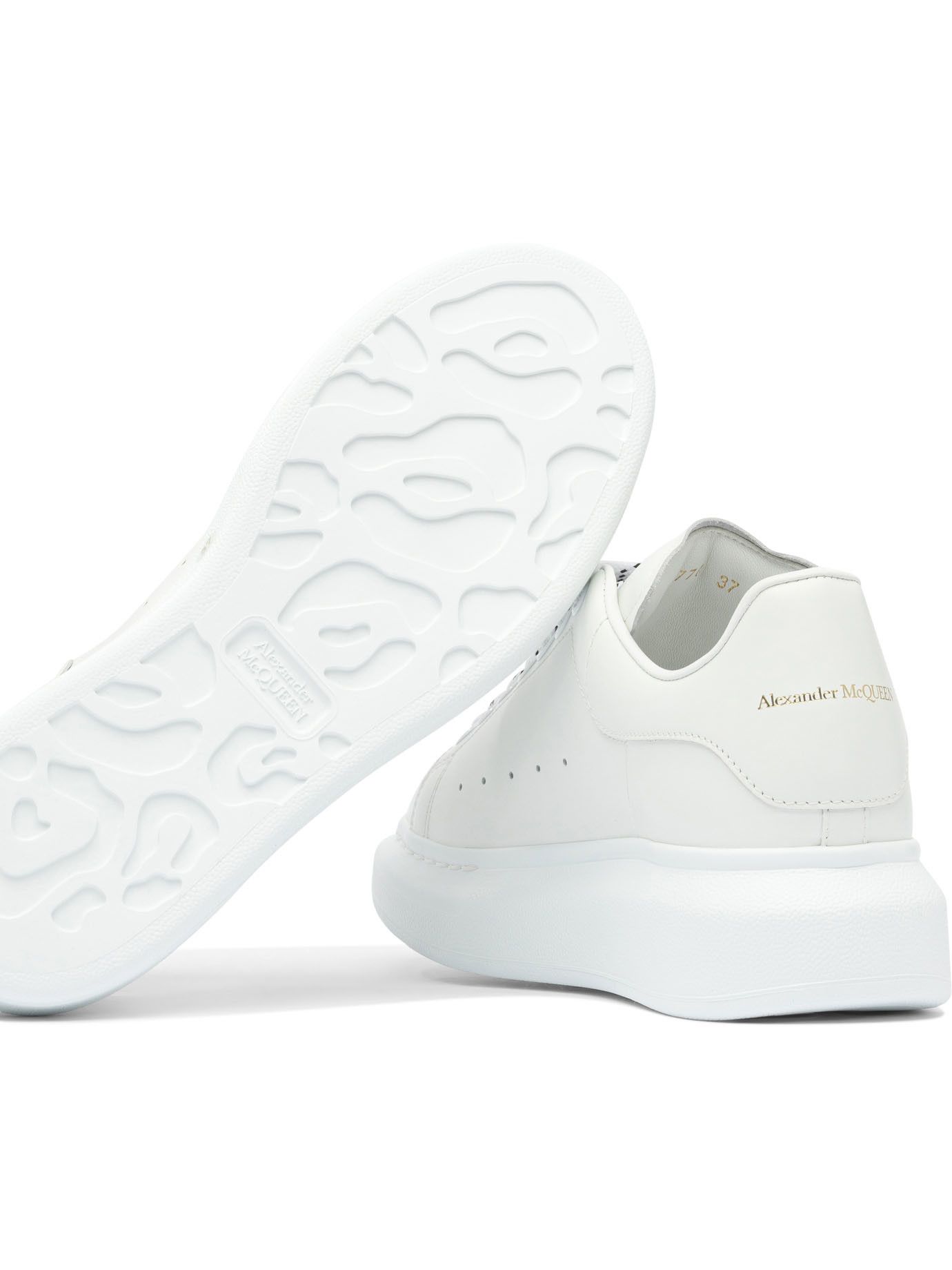 Alexander McQueen Leather Upper And Rubber Sole Sneaker Size US 9 / IT 39 - 5 Thumbnail