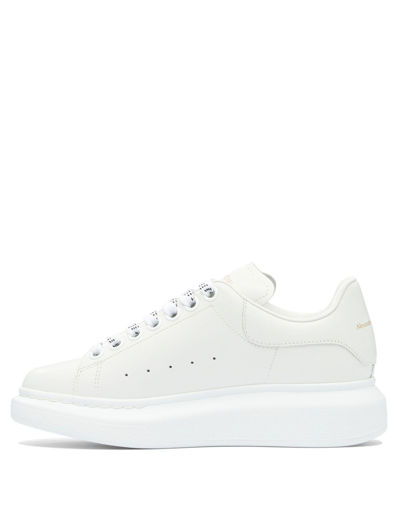 Alexander McQueen Leather Upper And Rubber Sole Sneaker Size US 9.5 / IT 39.5 - 3 Thumbnail