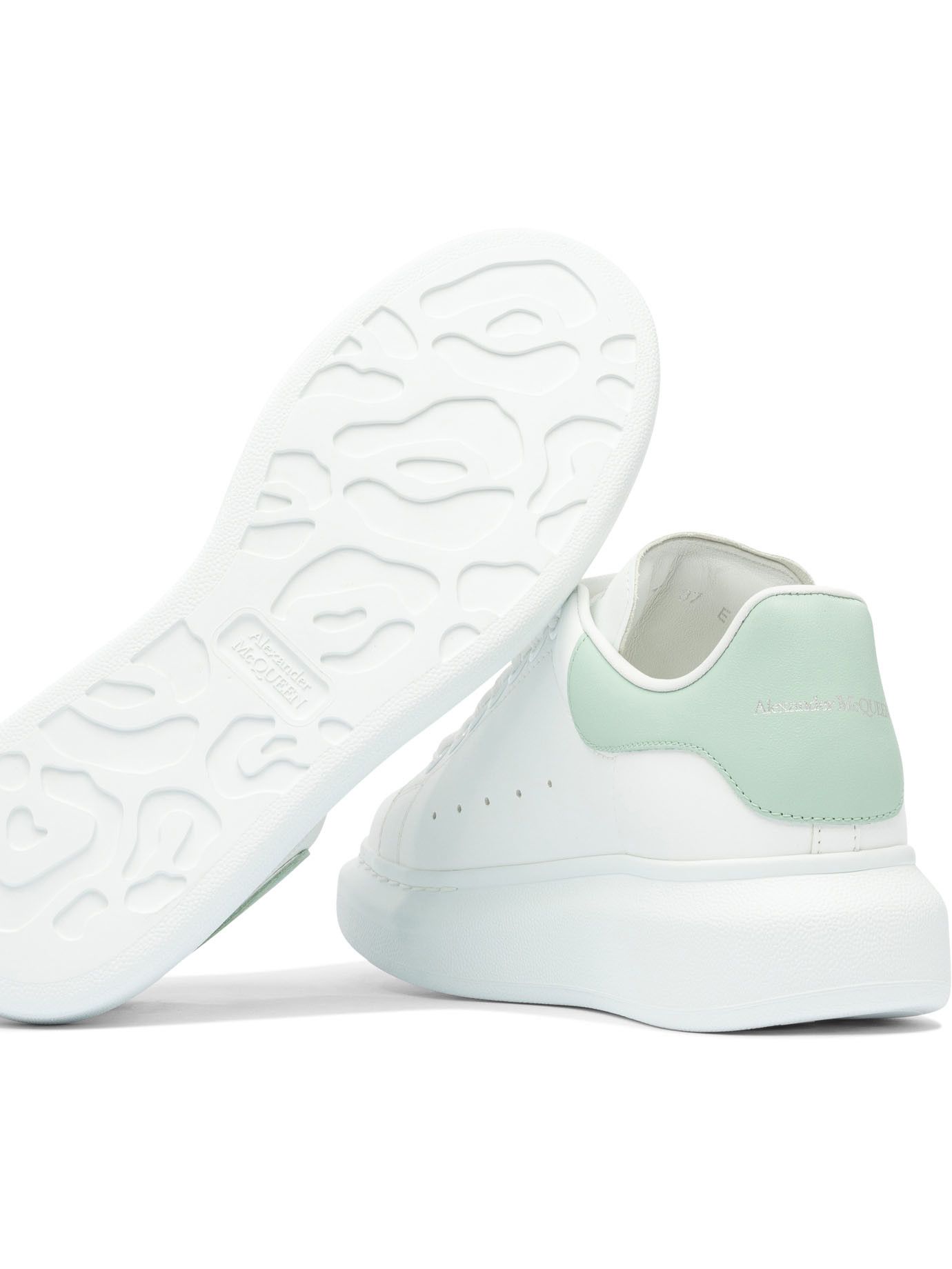 Alexander McQueen Leather Upper And Rubber Sole Sneaker Size US 9.5 / IT 39.5 - 5 Thumbnail