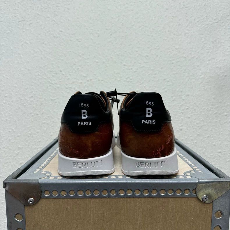 Goyard Berluti Stellar Scritto Derby Shoes Size 41 Size US 9 / EU 42 - 4 Thumbnail
