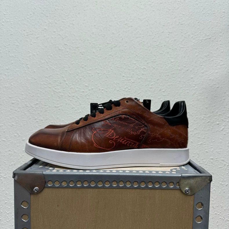 Goyard Berluti Stellar Scritto Derby Shoes Size 41 Size US 9 / EU 42 - 3 Thumbnail