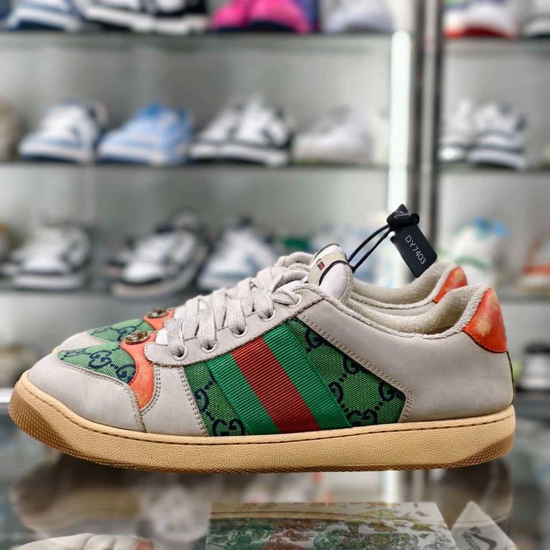 Gucci Gucci Green Orange Sneakers UK8 Size US 10 / EU 43 - 5 Thumbnail