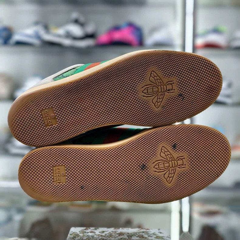 Gucci Gucci Green Orange Sneakers UK8 Size US 10 / EU 43 - 8 Thumbnail