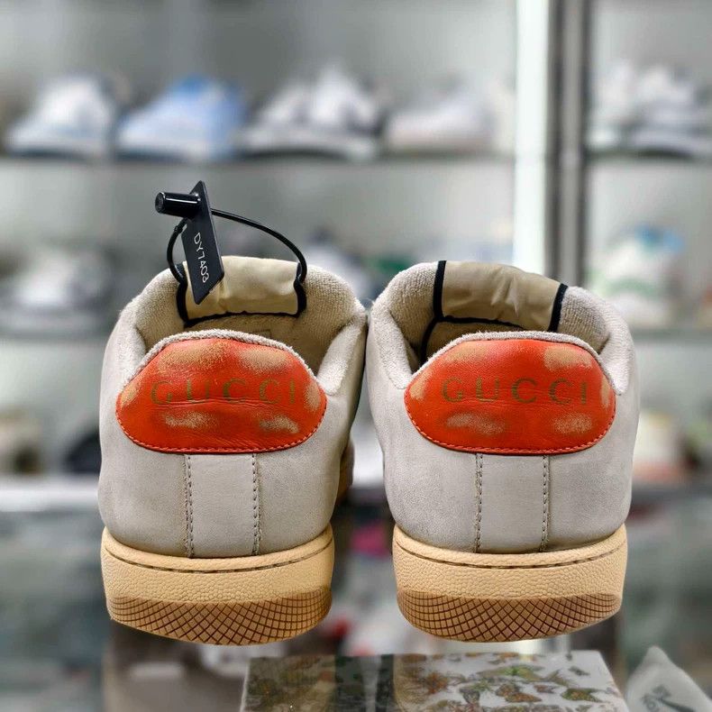 Gucci Gucci Green Orange Sneakers UK8 Size US 10 / EU 43 - 4 Thumbnail