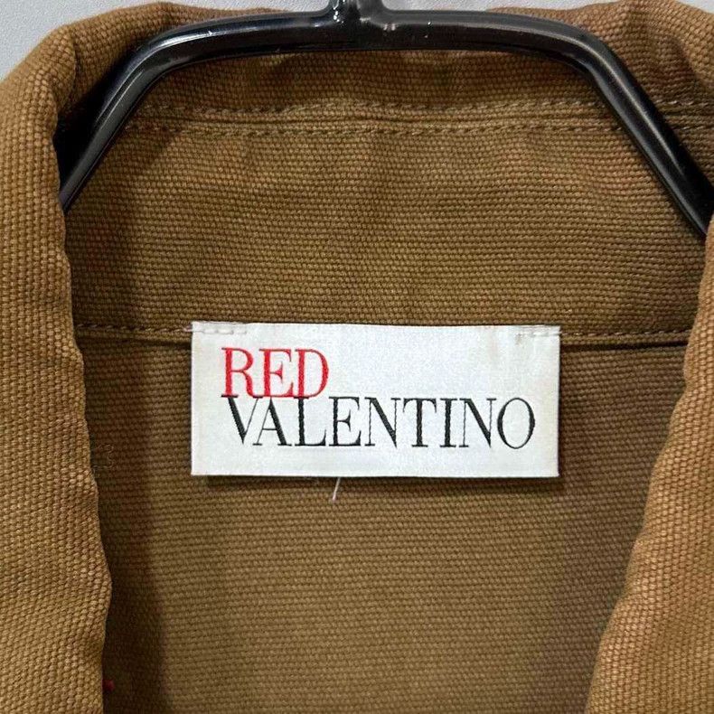 Valentino Monkey Print Oversized Brown Jacket Size US L / EU 52-54 / 3 - 5 Thumbnail