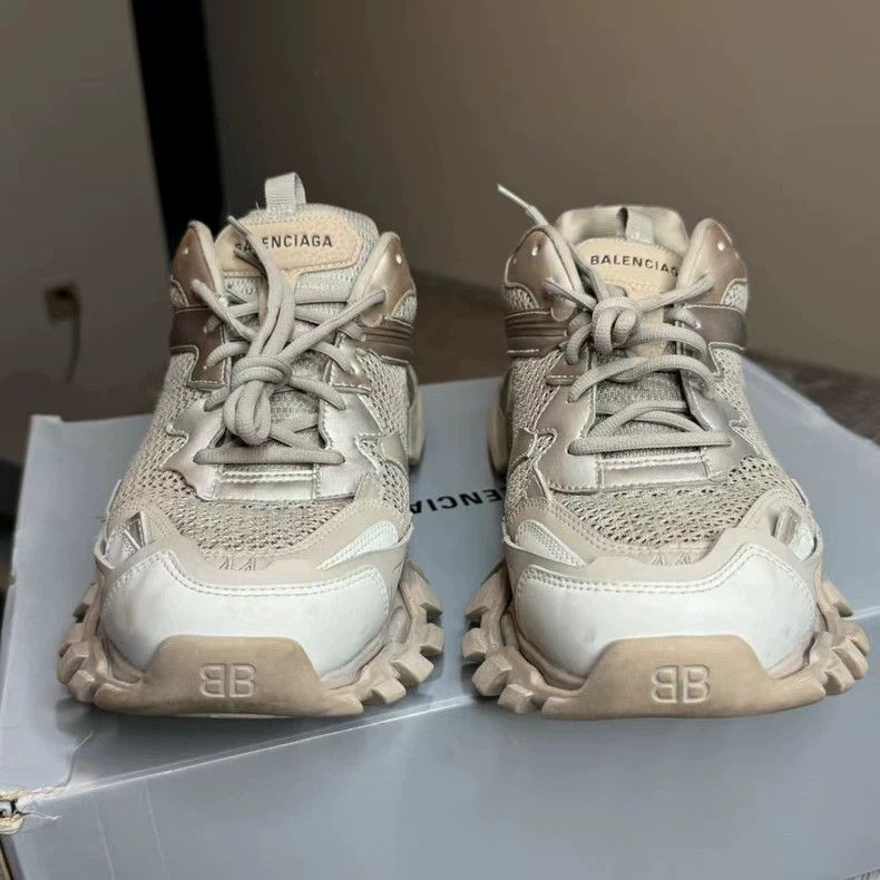 Balenciaga Balenciaga Track 3.0 Gray Sneakers Size US 10.5 / EU 43-44 - 2 Thumbnail