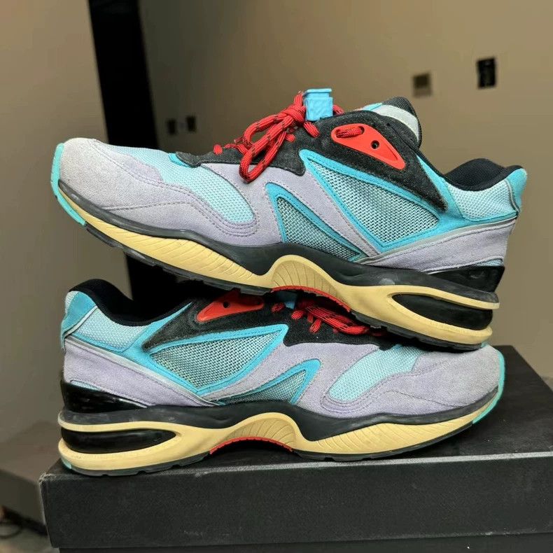 Louis Vuitton LV Trail Sneakers with Unique Color Scheme Size US 10 / EU 43 - 2 Thumbnail