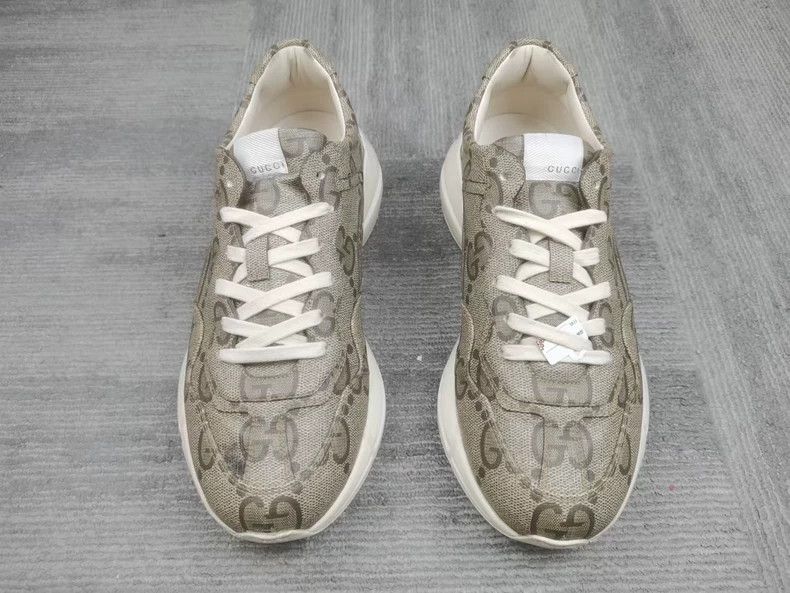 Gucci Gucci Logo Patterned Dad Sneakers Size 10 Size US 10 / EU 43 - 2 Thumbnail