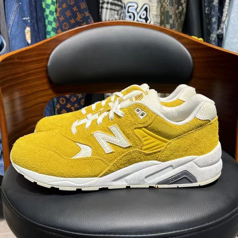 Moncler Genius Randomevent NB580 REBIRTH Sneakers Yellow Size US 10.5 / EU 43-44 - 4 Thumbnail