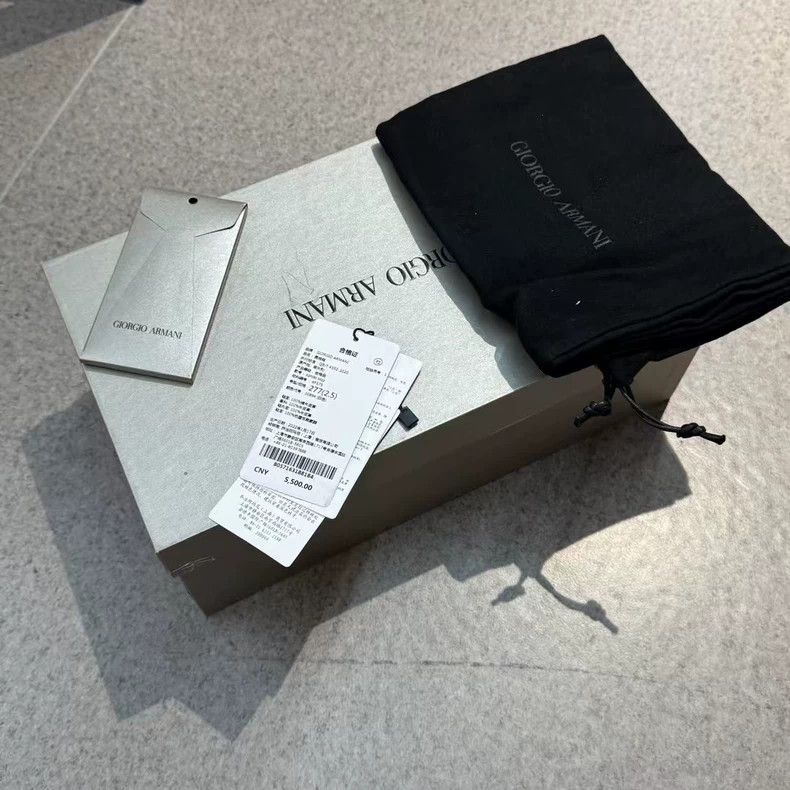Emporio Armani Giorgio Armani Black and White Sandals Size US 9 / EU 42 - 9 Thumbnail