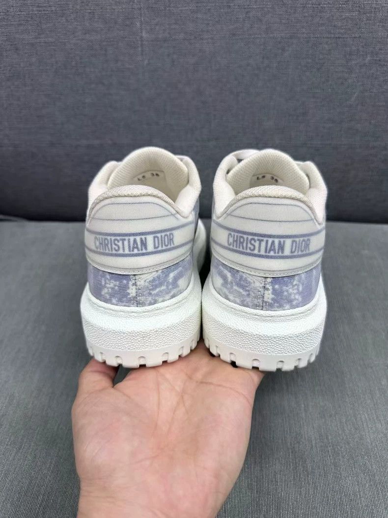 Dior Dior White and Blue Sneakers 38 Size Size US 7 / EU 40 - 5 Thumbnail