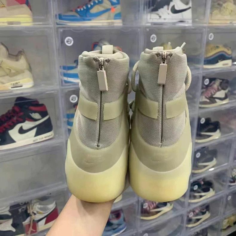 Fear of God Fog Oat Color High Top Sneakers Size US 9.5 / EU 42-43 - 6 Thumbnail