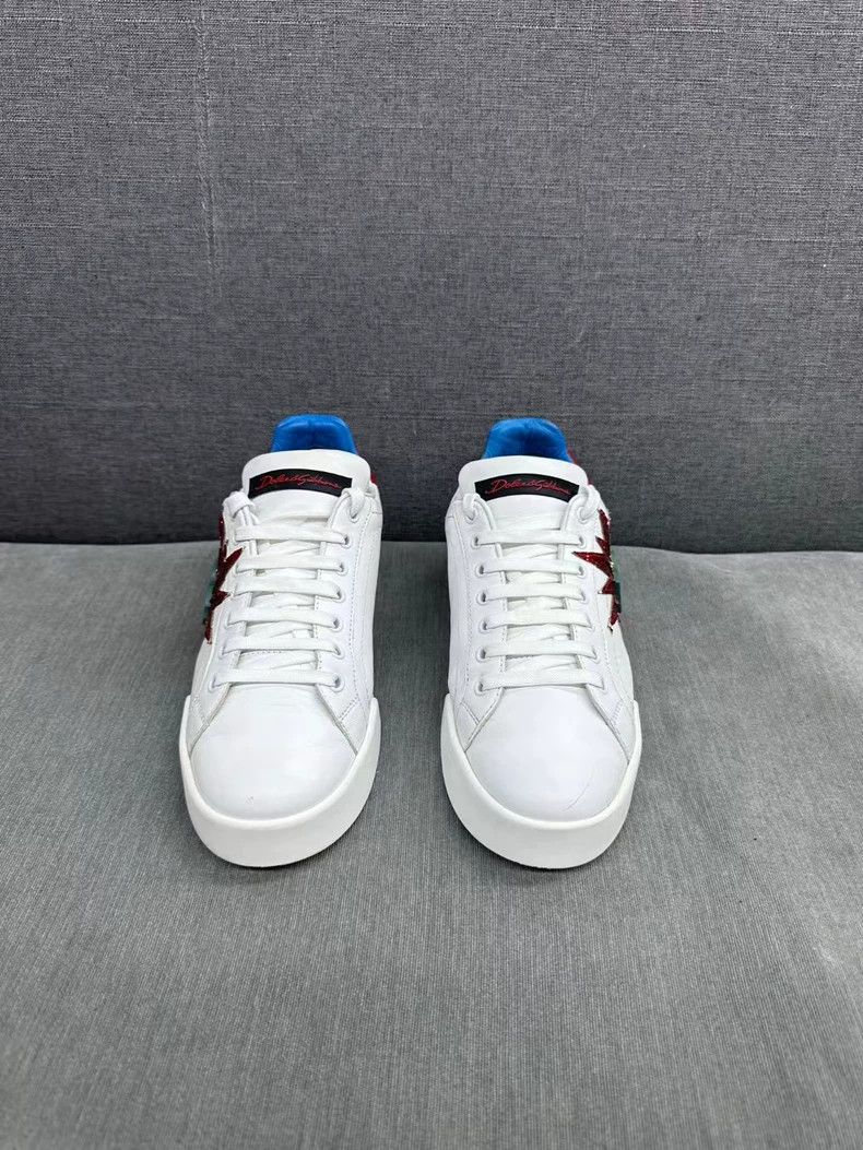 Dolce & Gabbana D&G Dolce Gabbana White Sneakers Size 39 Size US 8 / EU 41 - 2 Thumbnail