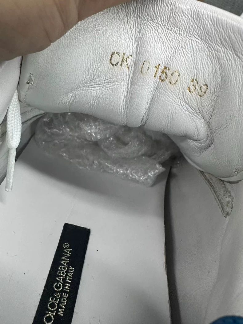 Dolce & Gabbana D&G Dolce Gabbana White Sneakers Size 39 Size US 8 / EU 41 - 7 Thumbnail