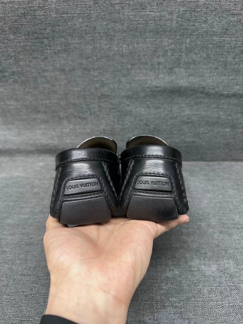 Louis Vuitton Louis Vuitton Leather Slip-On Loafers Size 6.5 Size US 6.5 / EU 39-40 - 5 Thumbnail