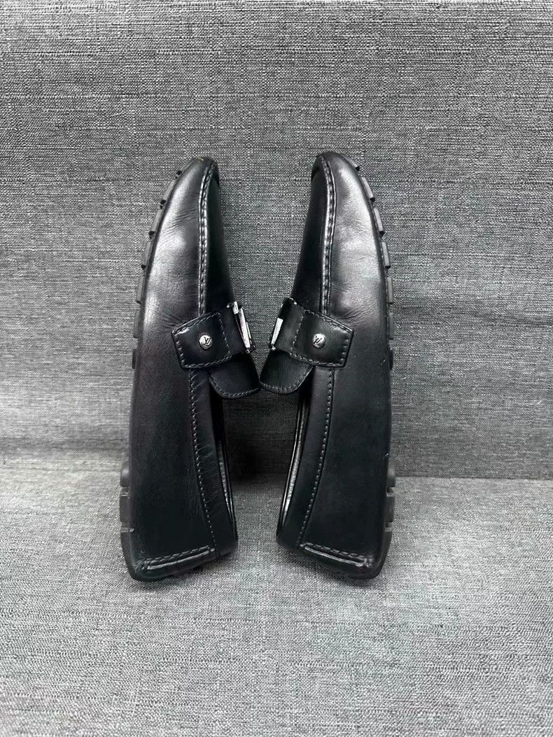 Louis Vuitton Louis Vuitton Leather Slip-On Loafers Size 6.5 Size US 6.5 / EU 39-40 - 4 Thumbnail