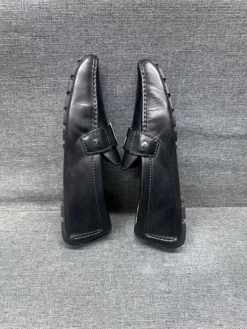 Louis Vuitton Louis Vuitton Leather Slip-On Loafers Size 6.5 Size US 6.5 / EU 39-40 - 3 Thumbnail