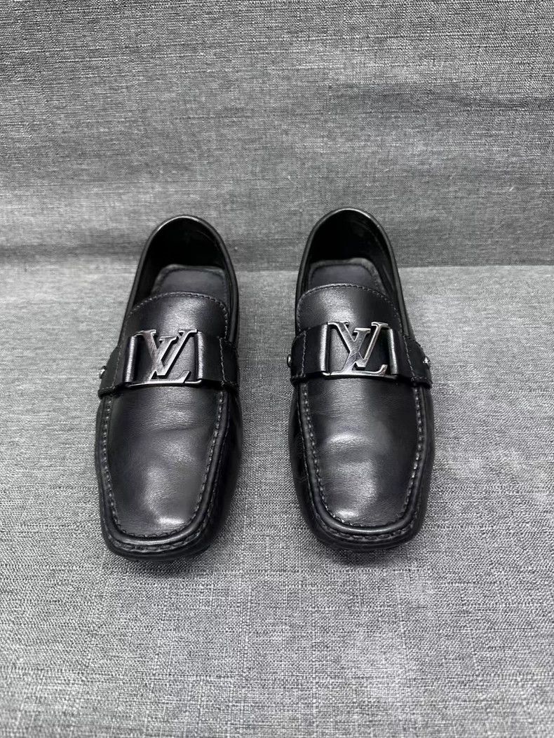 Louis Vuitton Louis Vuitton Leather Slip-On Loafers Size 6.5 Size US 6.5 / EU 39-40 - 2 Thumbnail