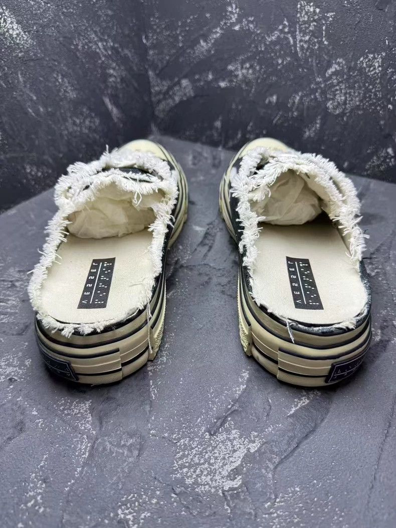 Y-3 XVESSEL Black and White Slip-On Shoes Size US 10 / EU 43 - 2 Thumbnail