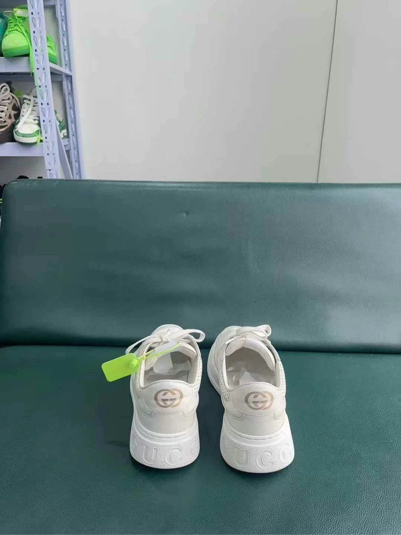 Gucci Gucci White Sneakers Size 42.5 Very New Size US 9.5 / EU 42-43 - 3 Thumbnail
