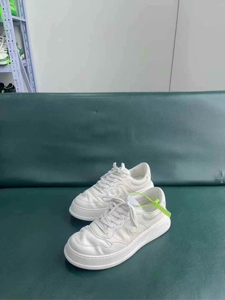 Gucci Gucci White Sneakers Size 42.5 Very New Size US 9.5 / EU 42-43 - 2 Thumbnail