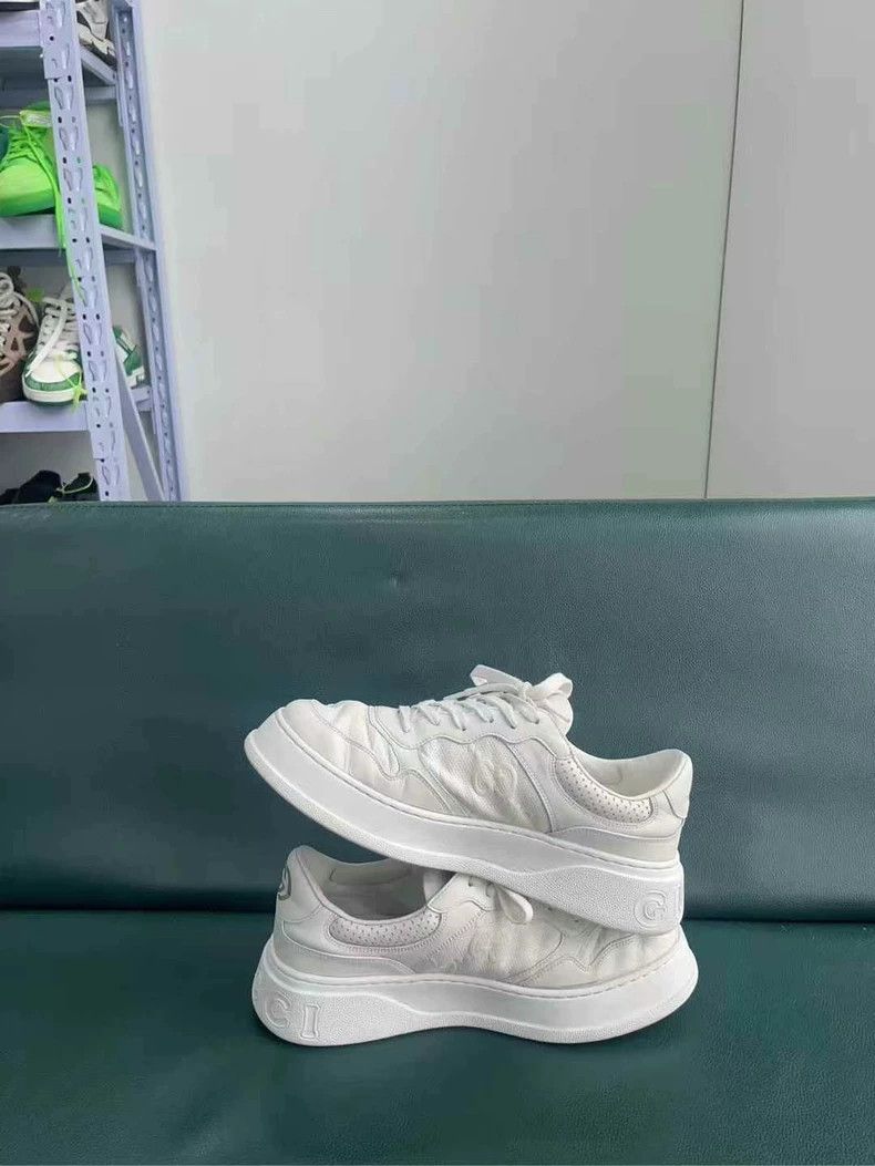 Gucci Gucci White Sneakers Size 42.5 Very New Size US 9.5 / EU 42-43 - 5 Thumbnail