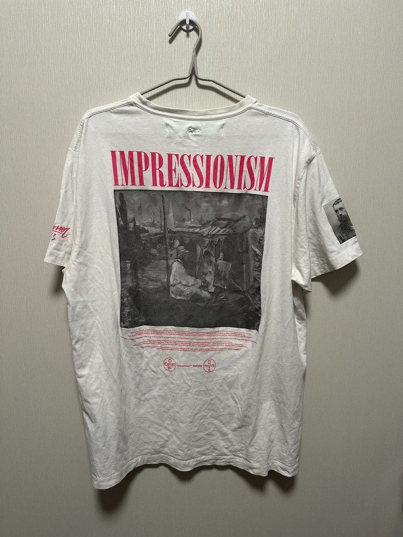 Off-White Off White Short Sleeve Shirt with Prints Size US M / EU 48-50 / 2 - 3 Thumbnail