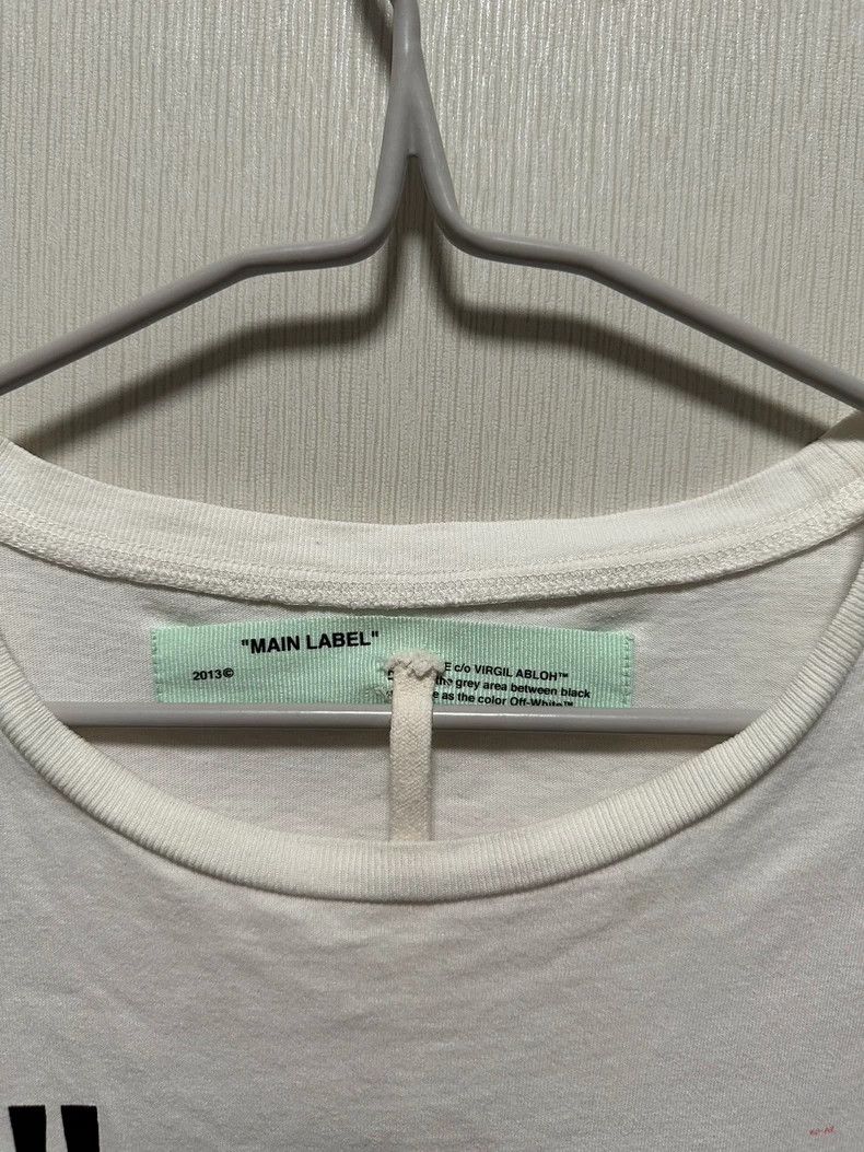 Off-White Off White Short Sleeve Shirt with Prints Size US M / EU 48-50 / 2 - 2 Thumbnail