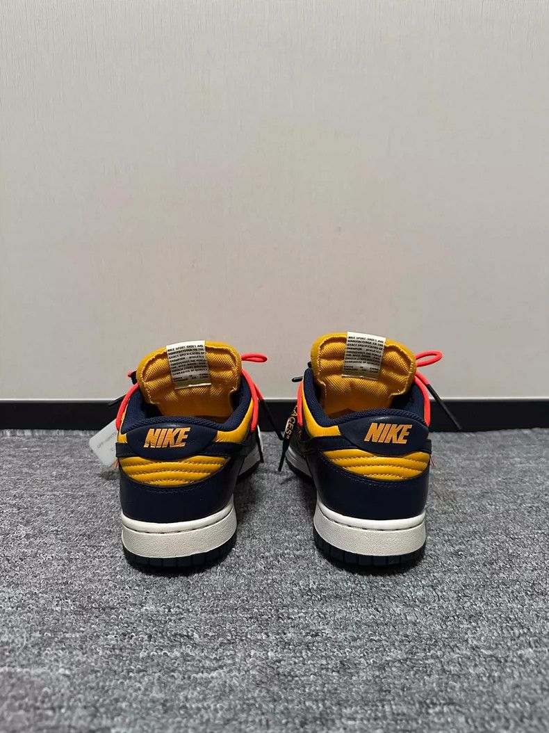 Off-White OW Dunk Black Obsidian Sneakers 40.5 Size Size US 8.5 / EU 41-42 - 3 Thumbnail