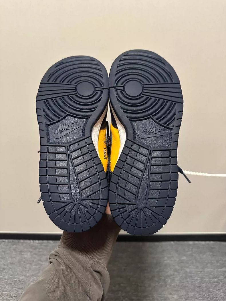 Off-White OW Dunk Black Obsidian Sneakers 40.5 Size Size US 8.5 / EU 41-42 - 7 Thumbnail