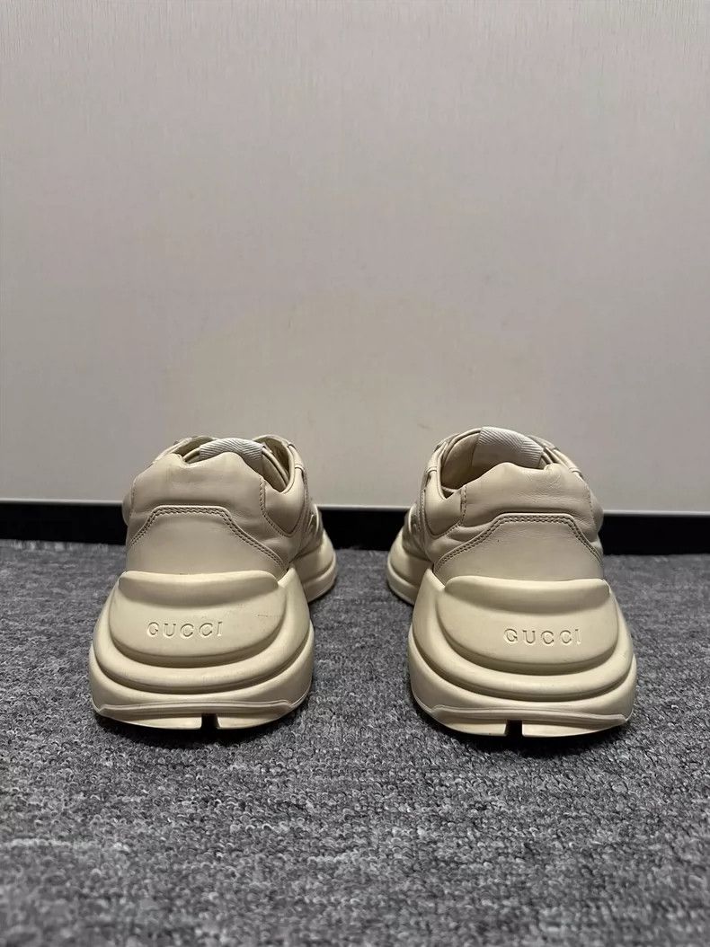 Gucci GUCCI Dad Shoes in Ivory White Size US 7 / EU 40 - 3 Thumbnail