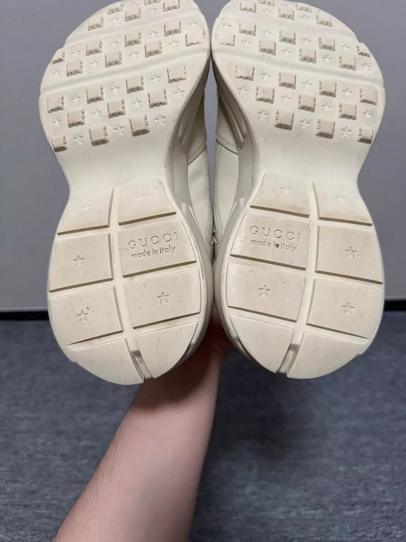Gucci GUCCI Dad Shoes in Ivory White Size US 7 / EU 40 - 5 Thumbnail