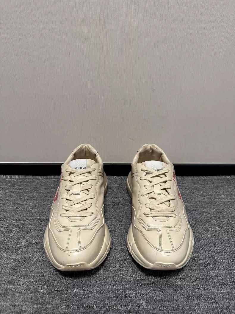 Gucci GUCCI Dad Shoes in Ivory White Size US 7 / EU 40 - 2 Thumbnail