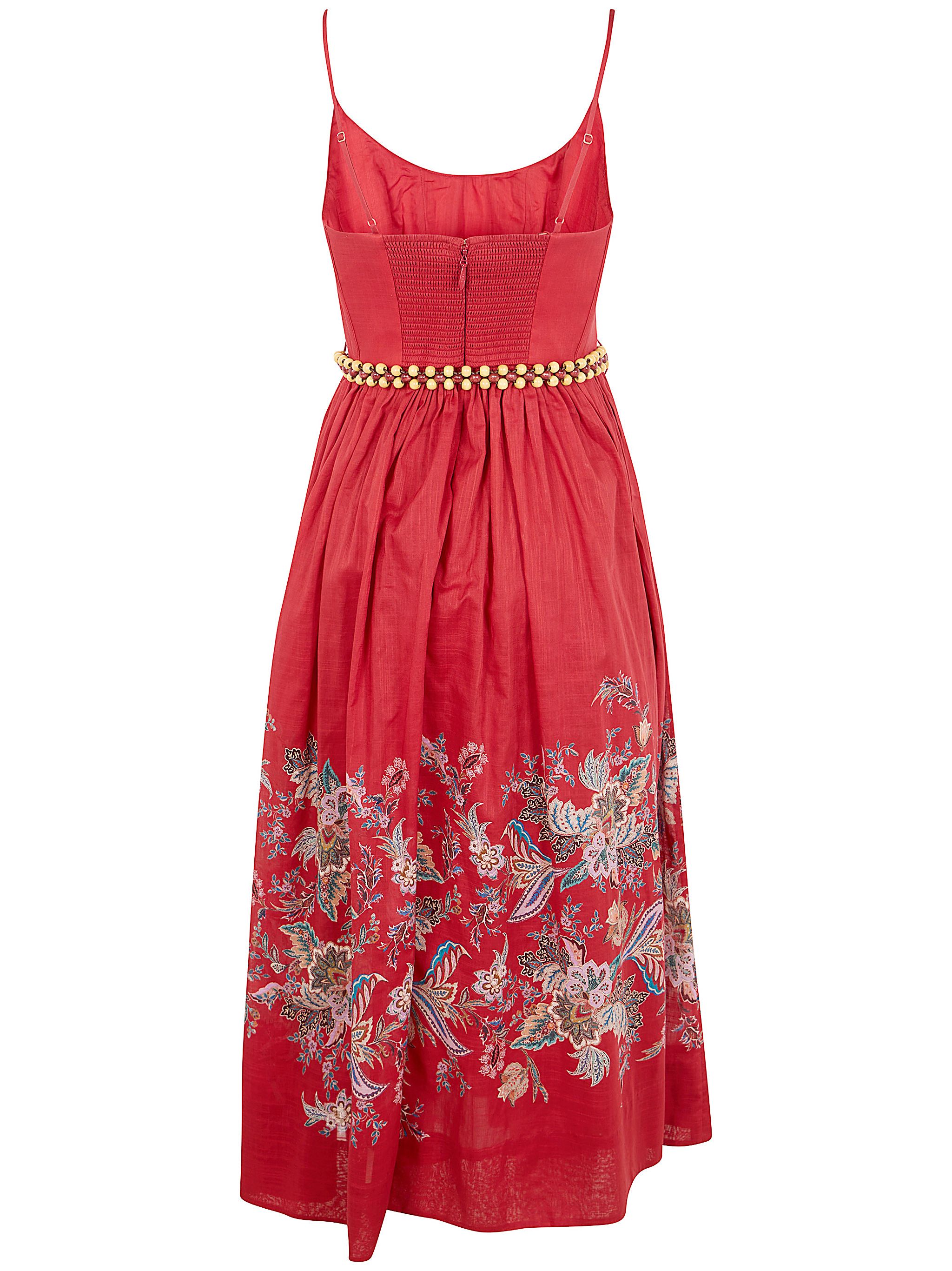 Zimmermann RHIANNON CORSET MIDI DRESS Size S / US 4 / IT 40 - 2 Thumbnail