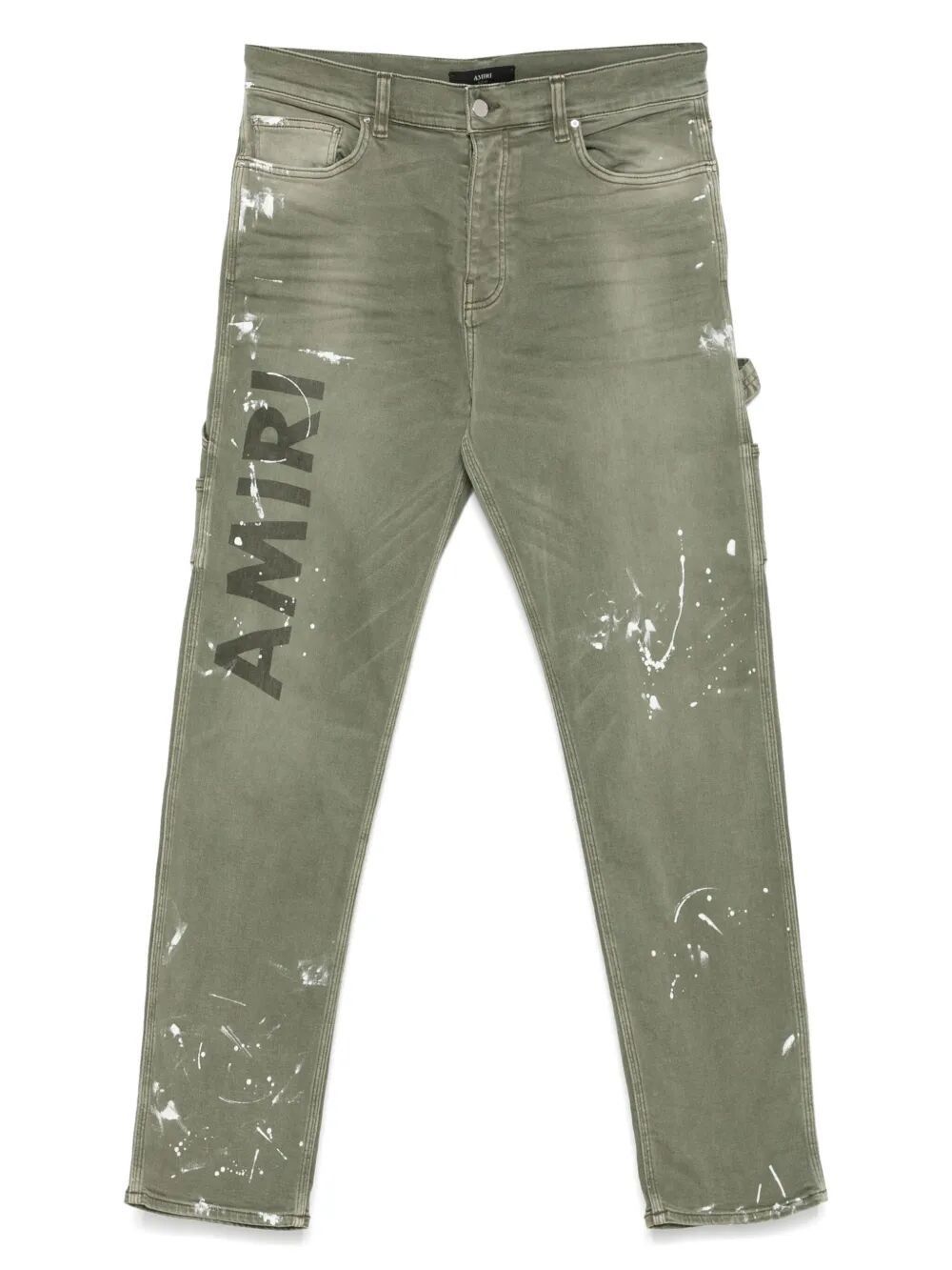 Amiri "AMIRI STENCIL" SLIM JEANS Size US 32 / EU 48 - 4 Thumbnail