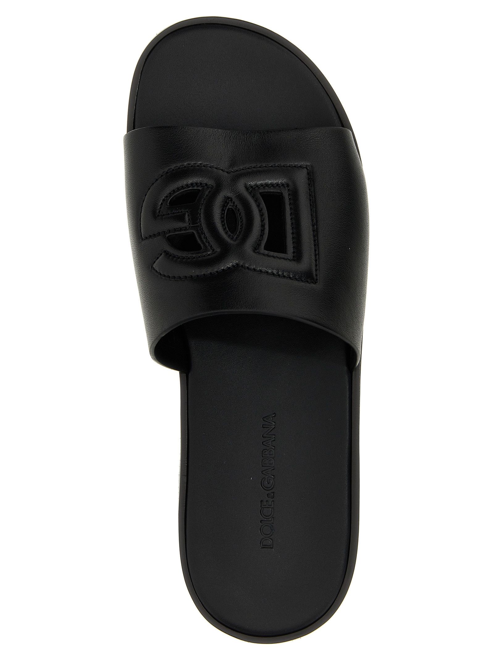 Dolce & Gabbana Logo Slides Size US 7 / EU 40 - 3 Thumbnail