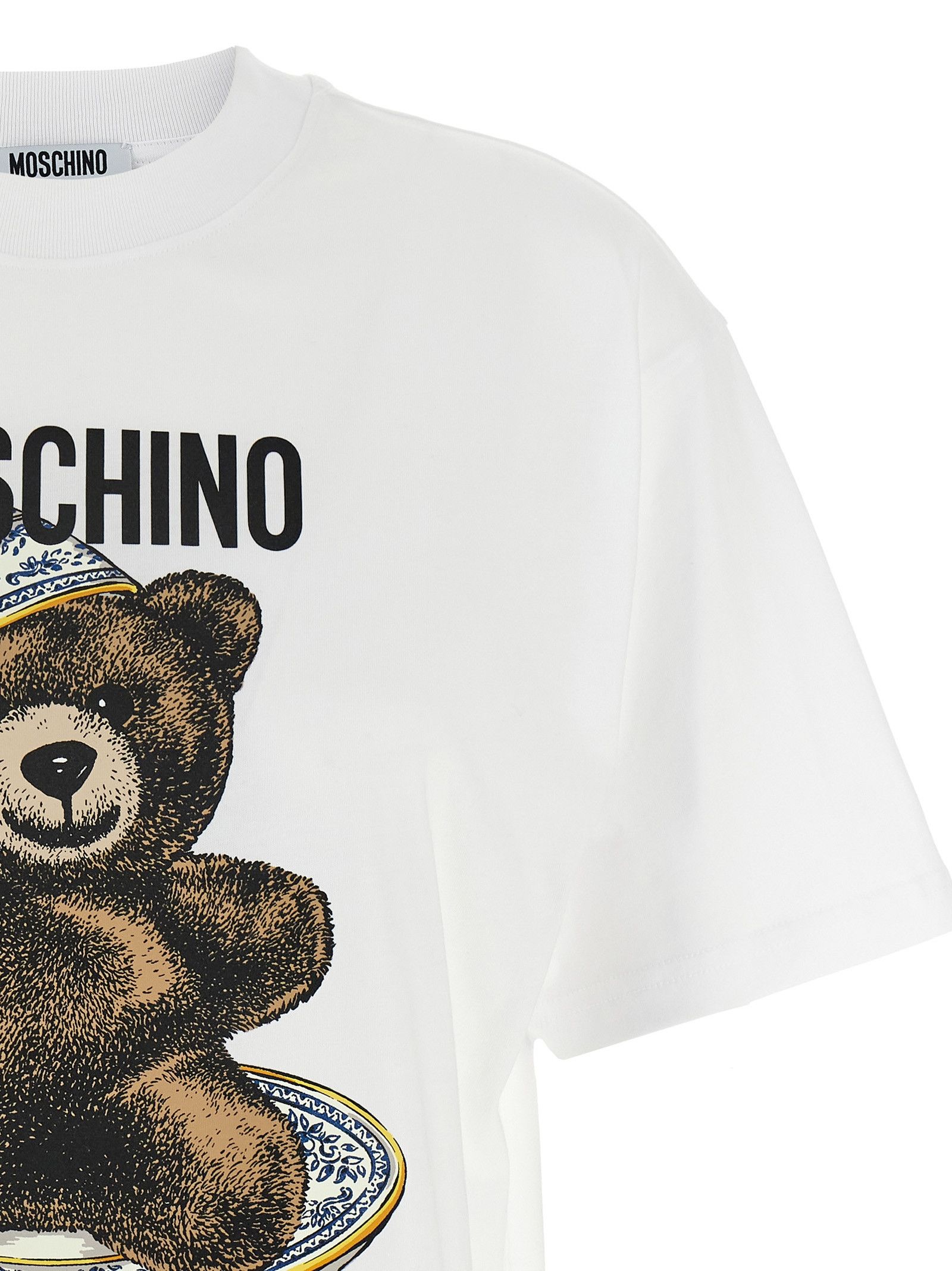 Moschino 'Teddy' T-Shirt Size XS / US 0-2 / IT 36-38 - 3 Thumbnail