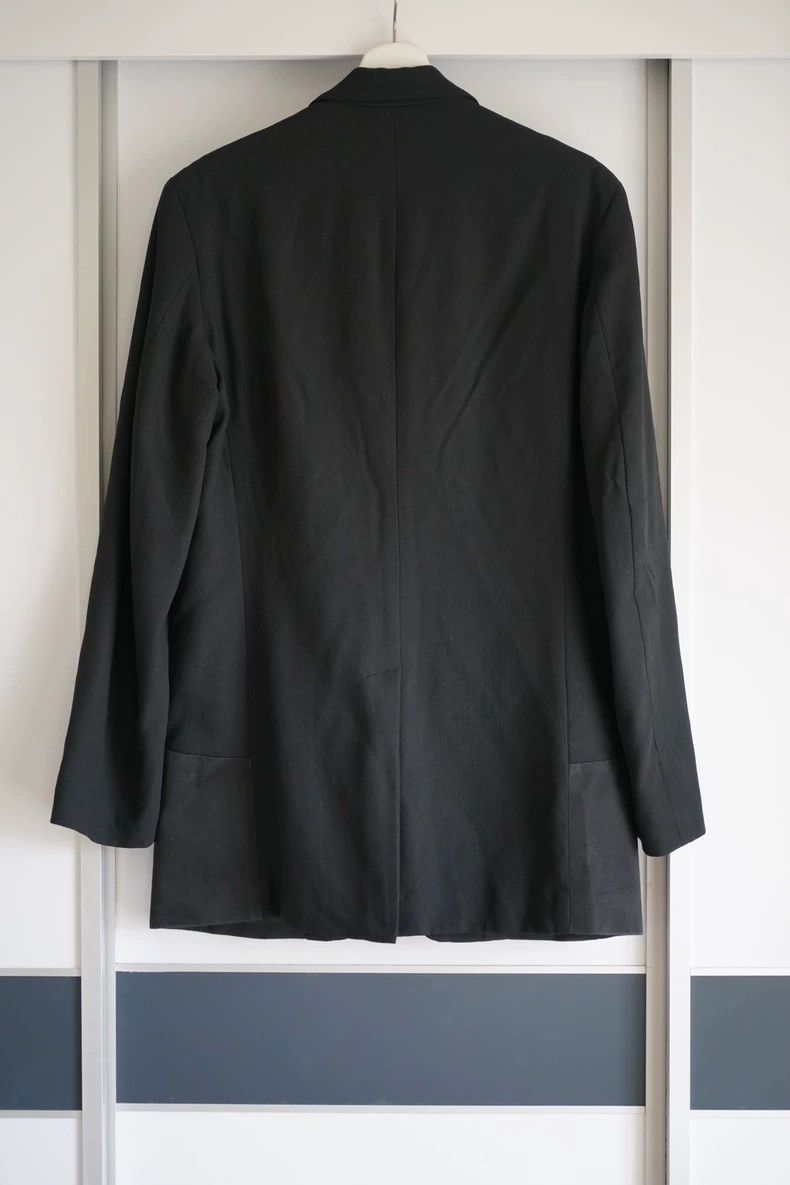 Yohji Yamamoto Yohji Yamamoto Black Structured Suit Jacket Size US S / EU 44-46 / 1 - 2 Thumbnail