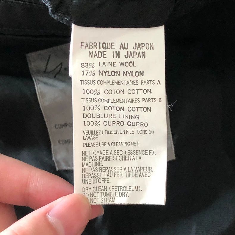 Yohji Yamamoto Yohji Yamamoto Black Structured Suit Jacket Size US S / EU 44-46 / 1 - 5 Thumbnail