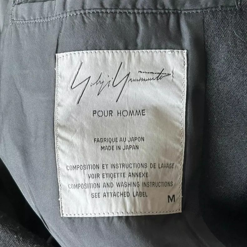 Yohji Yamamoto Yohji Yamamoto Multi-Button Wool Jacket Size US S / EU 44-46 / 1 - 5 Thumbnail