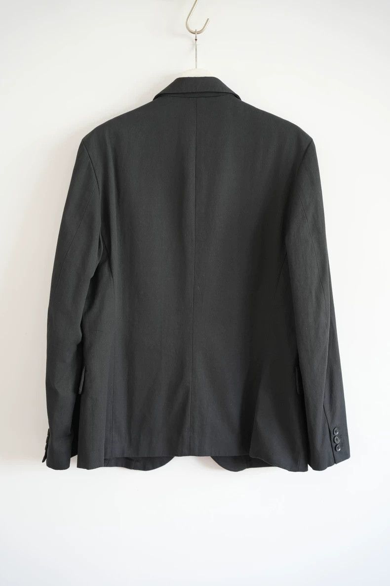 Yohji Yamamoto Yohji Yamamoto Short Black Sleeve Suit Jacket Size US M / EU 48-50 / 2 - 2 Thumbnail
