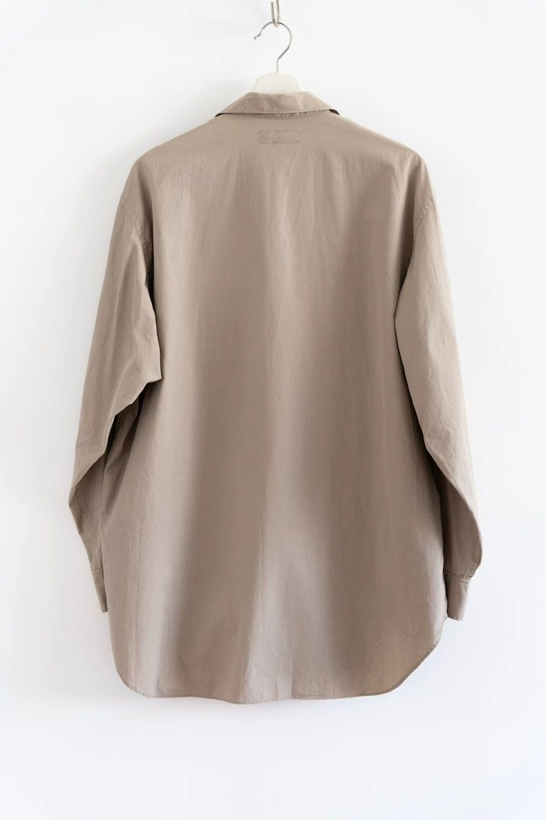 Yohji Yamamoto Yohji Yamamoto 80s Tea Color Cuban Collar Shirt Size US M / EU 48-50 / 2 - 2 Thumbnail