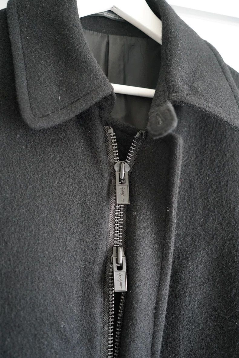 Yohji Yamamoto Yohji Yamamoto Wool Coat with Drawstring Closure Size US S / EU 44-46 / 1 - 3 Thumbnail