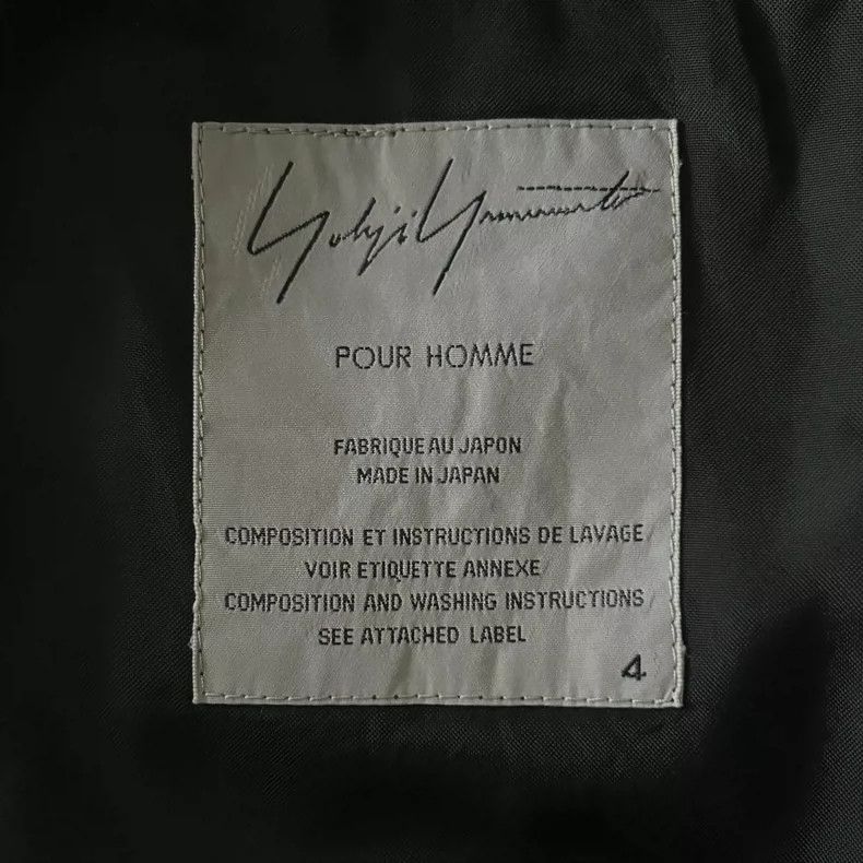 Yohji Yamamoto Yohji Yamamoto Military Style Bamboo Fiber Coat Size US L / EU 52-54 / 3 - 5 Thumbnail