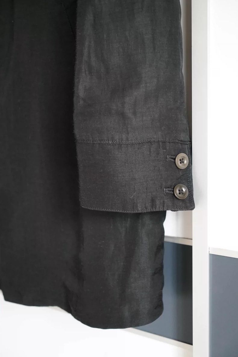 Yohji Yamamoto Yohji Yamamoto Military Style Bamboo Fiber Coat Size US L / EU 52-54 / 3 - 4 Thumbnail