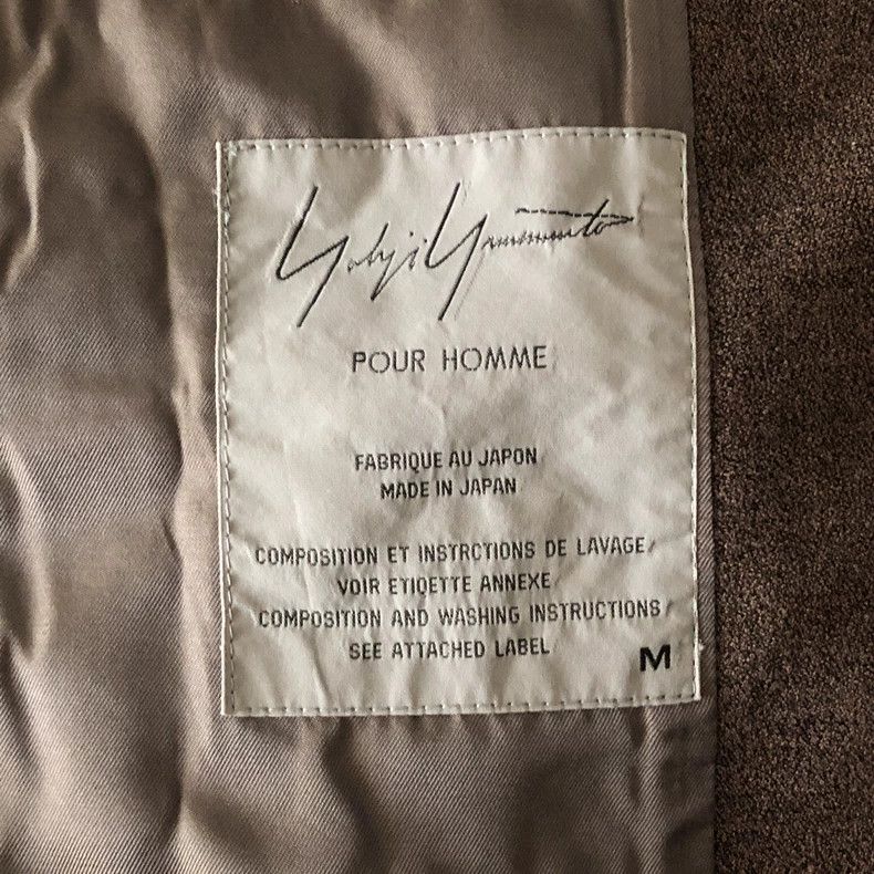 Yohji Yamamoto Yohji Yamamoto Brown Coat with Golden Embroidery Size US M / EU 48-50 / 2 - 3 Thumbnail